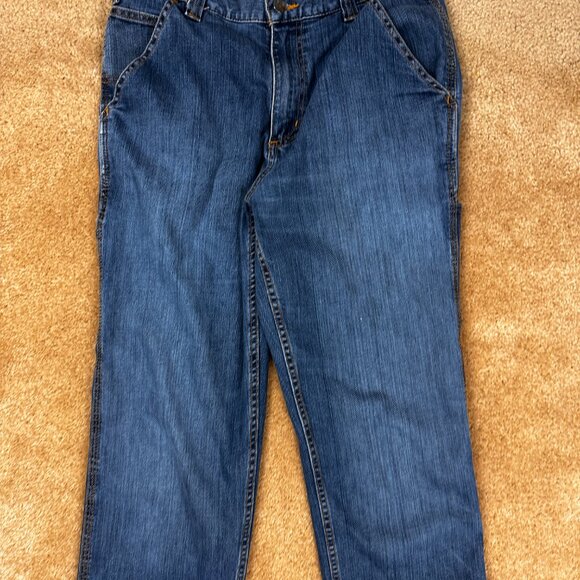 Carhartt Rugged Flex Relaxed Fit Utility Jeans Men's Size 32 x 34 Workwear - Picture 5 of 10